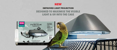 Can you put led lights in a bird cage?