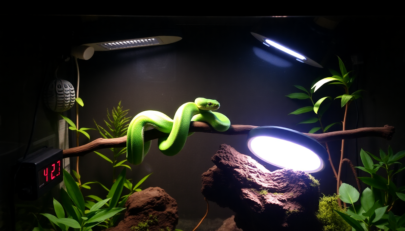 Keeping Your Slithery Friends Cozy: Alternative Heat Sources for Snake Tanks