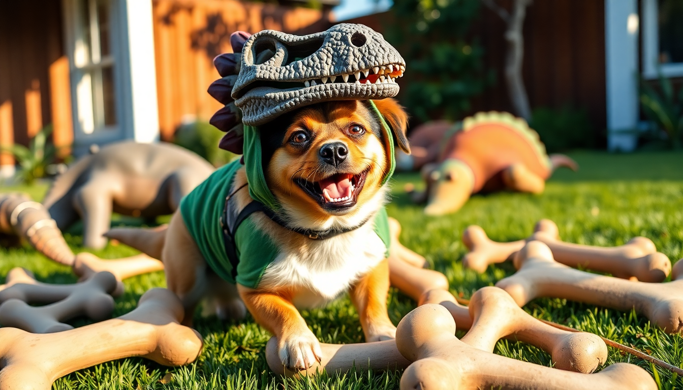 Unleash Your Dog's Inner Dino: Dino Bones for Pups