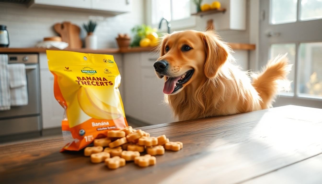 Unleash Your Pup's Delight with Talis Us' Banana Dog Treats