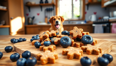 Unleash the Blueberry Bliss: Homemade Treats for Your Furry Friend