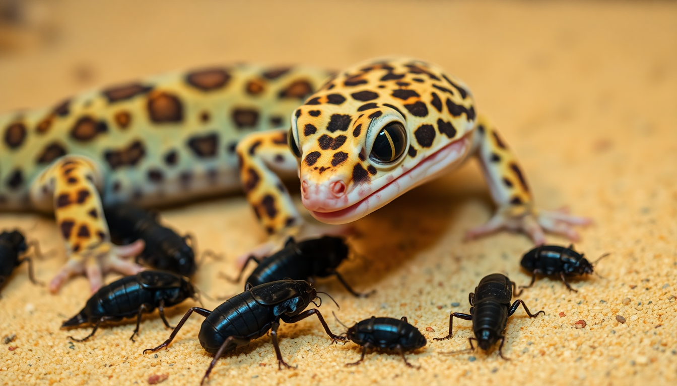 Can Leopard Geckos Eat Dubia Roaches?