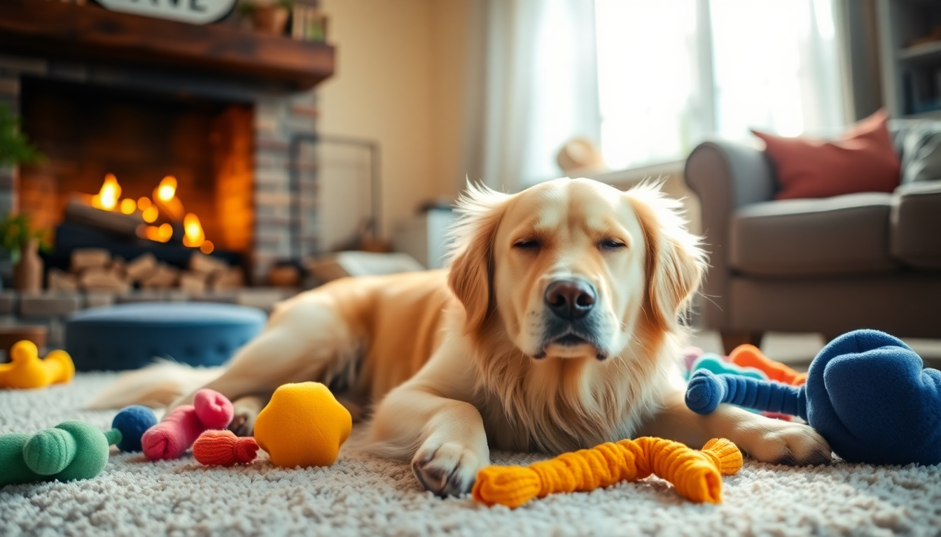 Mellow Pups Delight: Dog Toys for Calm and Content Dogs