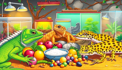 10 Tips for a Healthy Reptile Diet