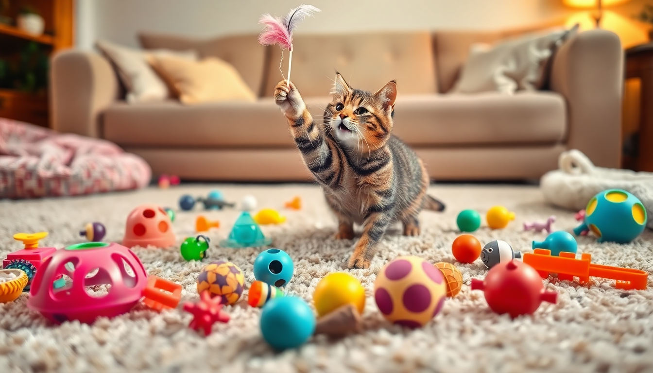 Top 10 Toys to Stimulate Your Cat