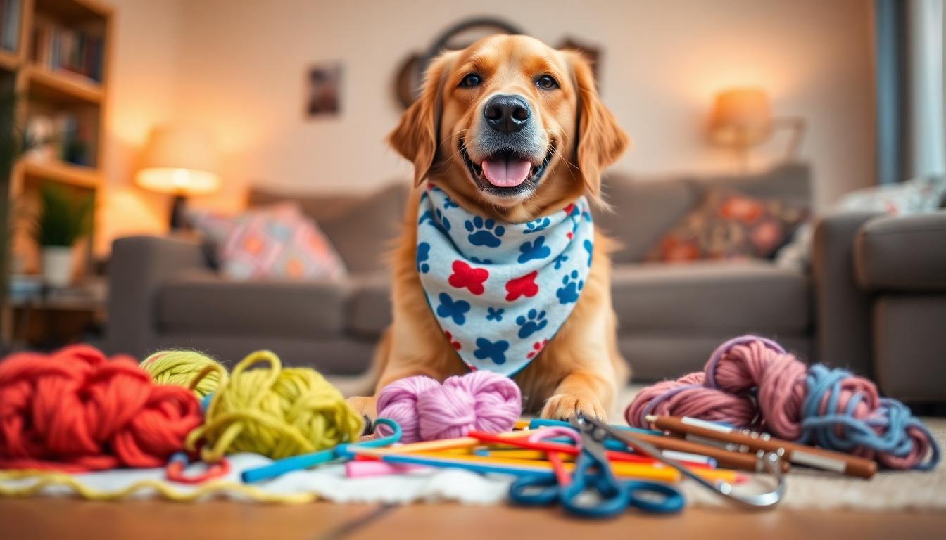 How to Make a Stylish Dog Scarf: A Step-by-Step Guide