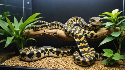 Ball Python Enclosure Decor Ideas