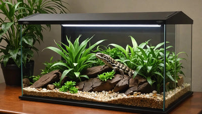 Reptisun Terrarium Hood - The Perfect Lighting Solution for Your Reptile's Habitat