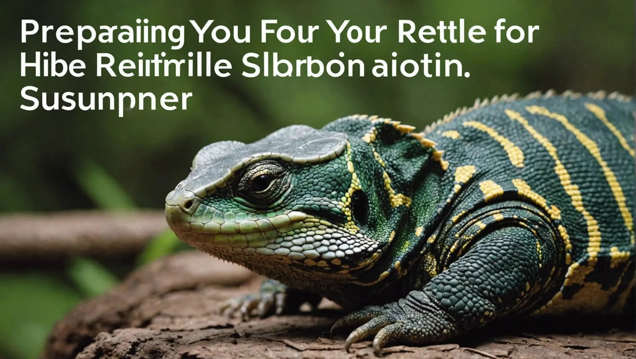 Preparing Your Reptile for Hibernation: Essential Steps to Ensure a ...