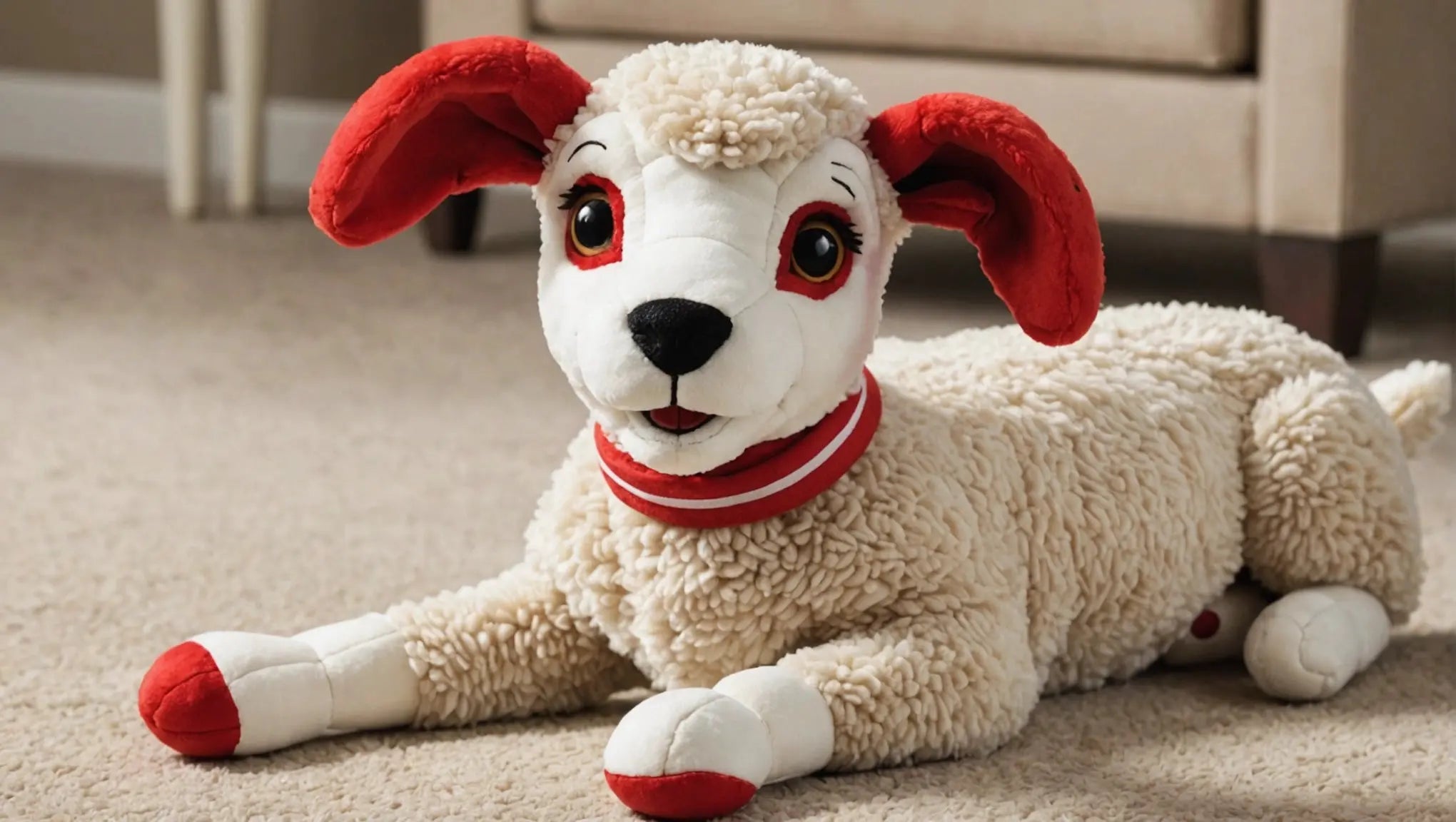 Lamb Chop Dog Toy: Fun and Interactive Pet Play