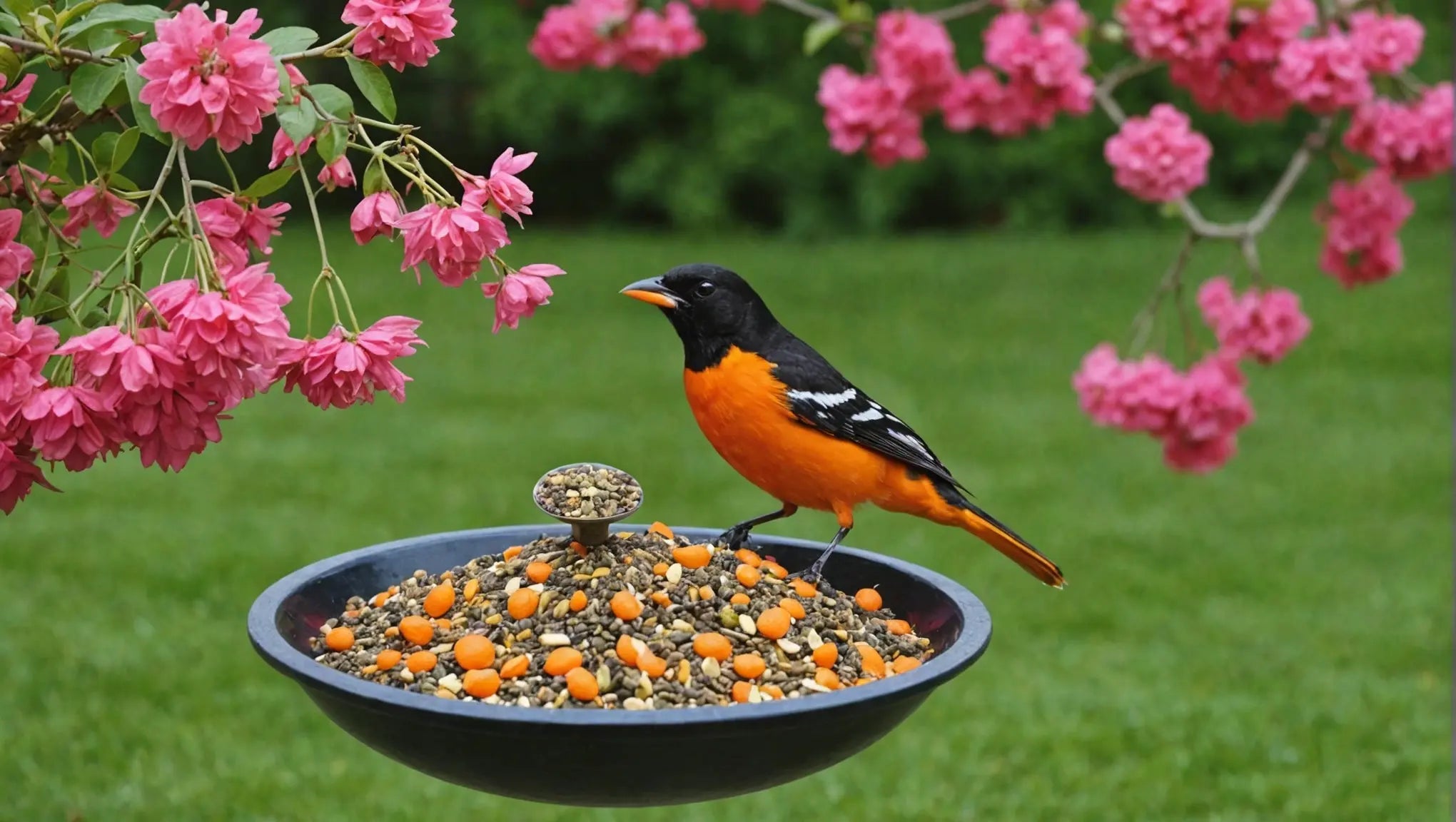 Delicious Oriole-Approved Bird Food for a Colorful Backyard