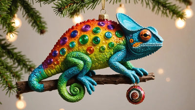 Chameleon Ornament: A Unique and Colorful Decoration