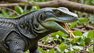 Monitor Lizard Eating Habits