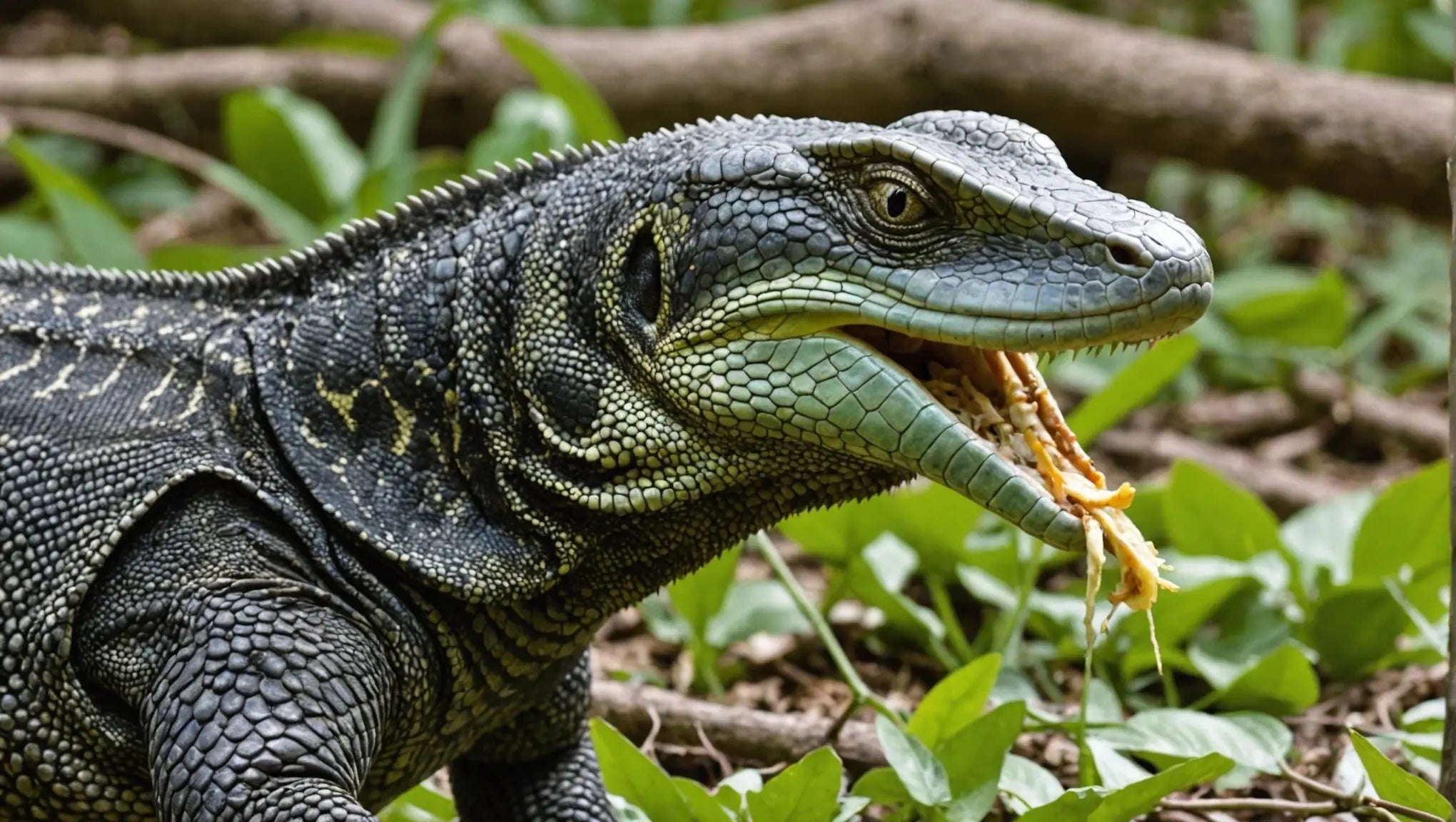 Monitor Lizard Eating Habits