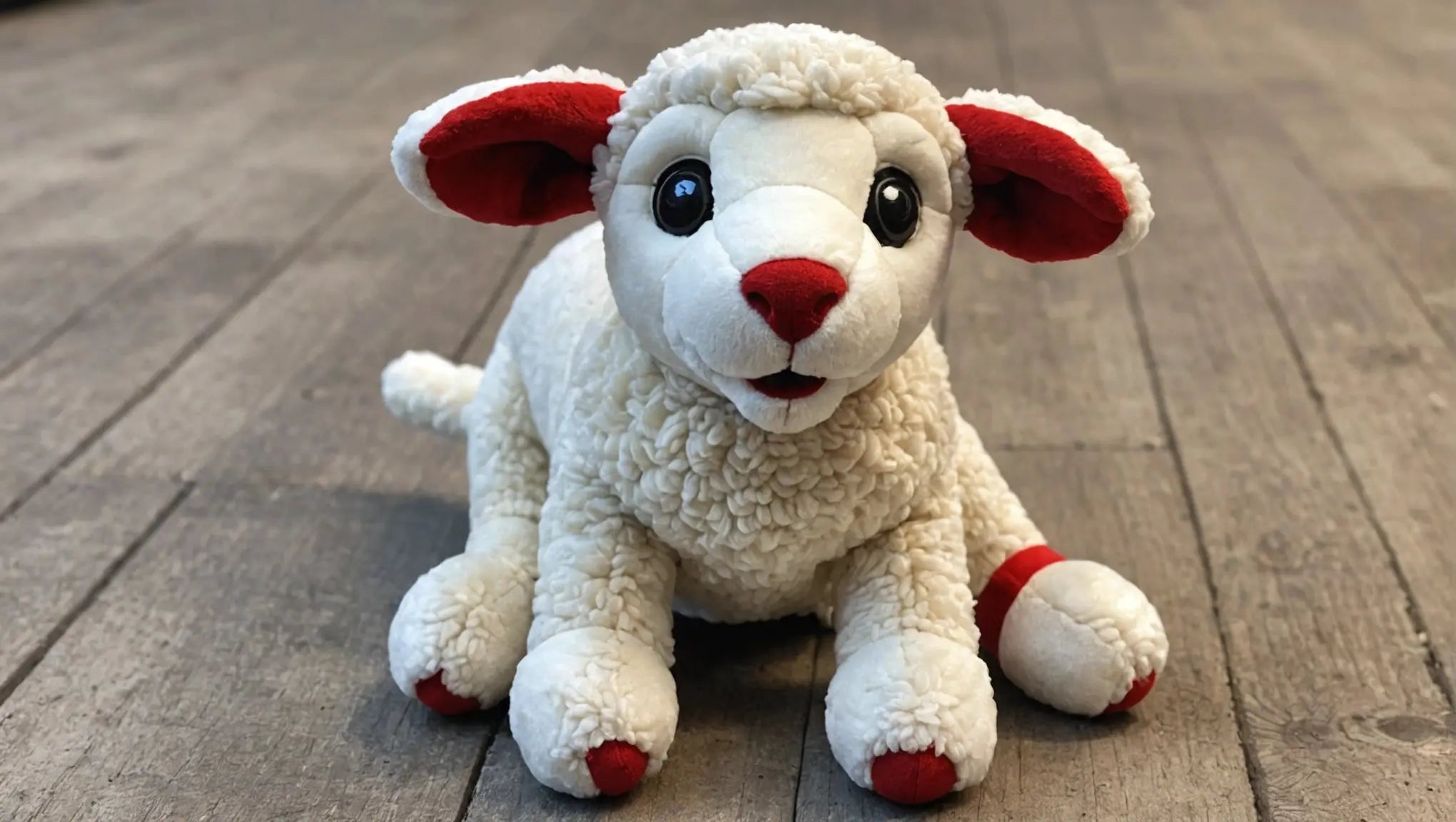 Large Lamb Chop Dog Toy