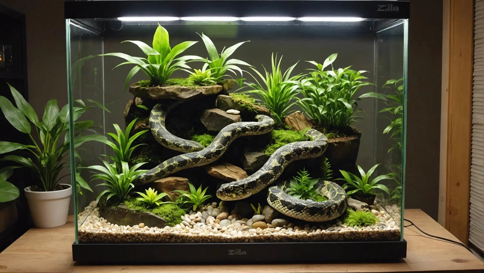 Create the Perfect Snake Tank with Zilla Products