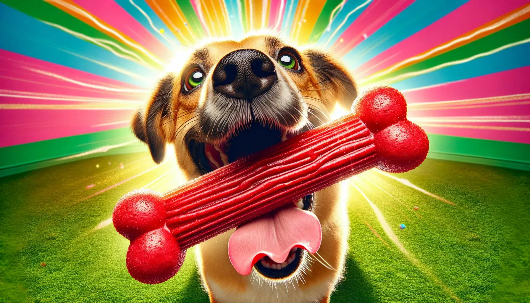 Keep Your Dog Happy and Entertained with the Kong Dental Stick Dog Toys Red Large