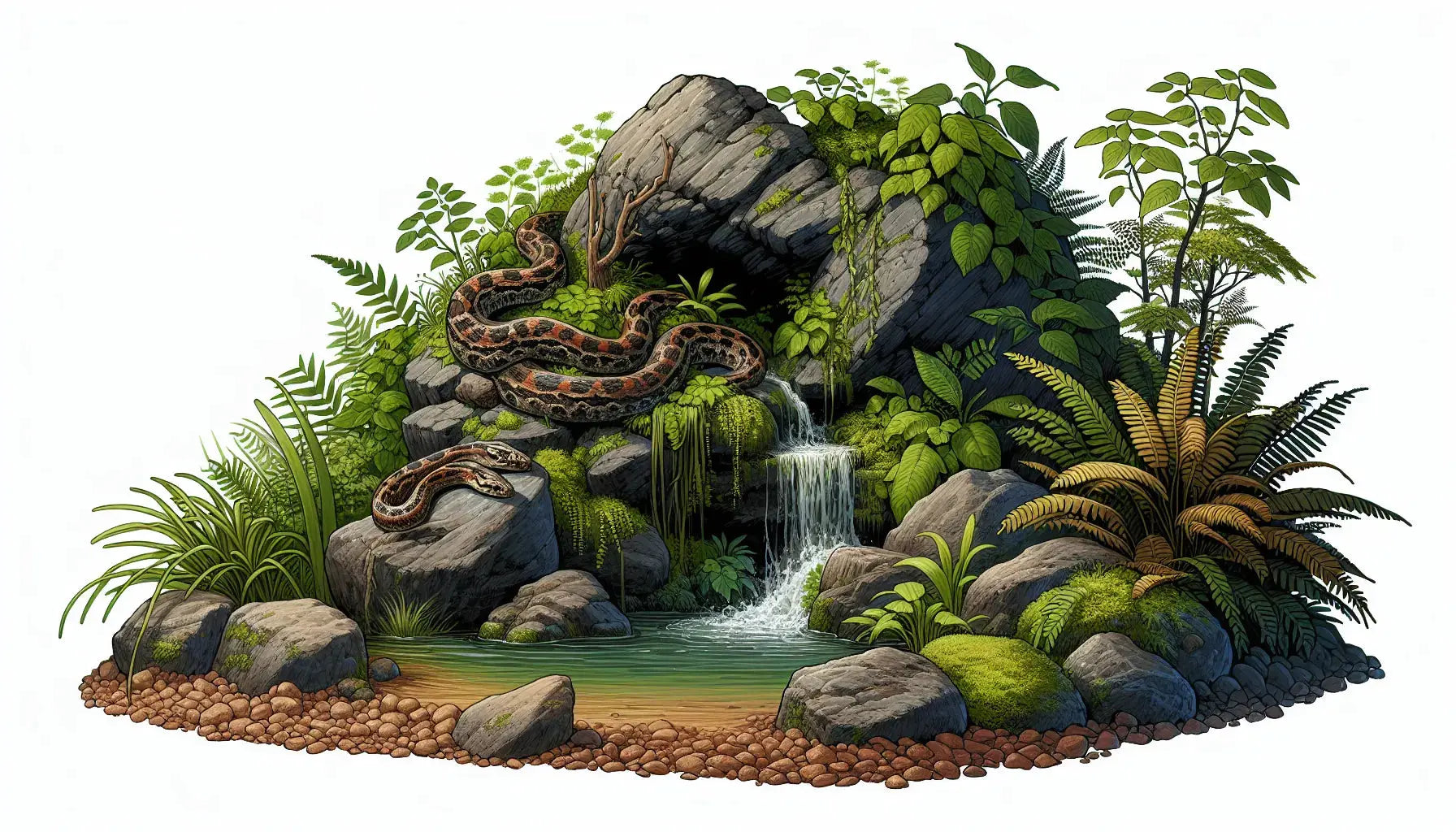 Designing a Natural Snake Habitat: Tips for Reptile Owners