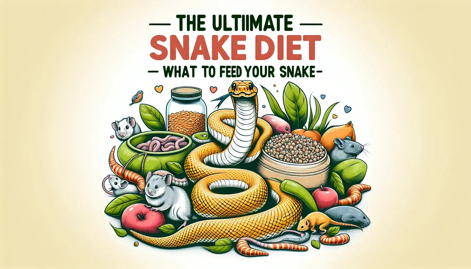 The Ultimate Snake Diet Guide: What to Feed Your Pet Snake