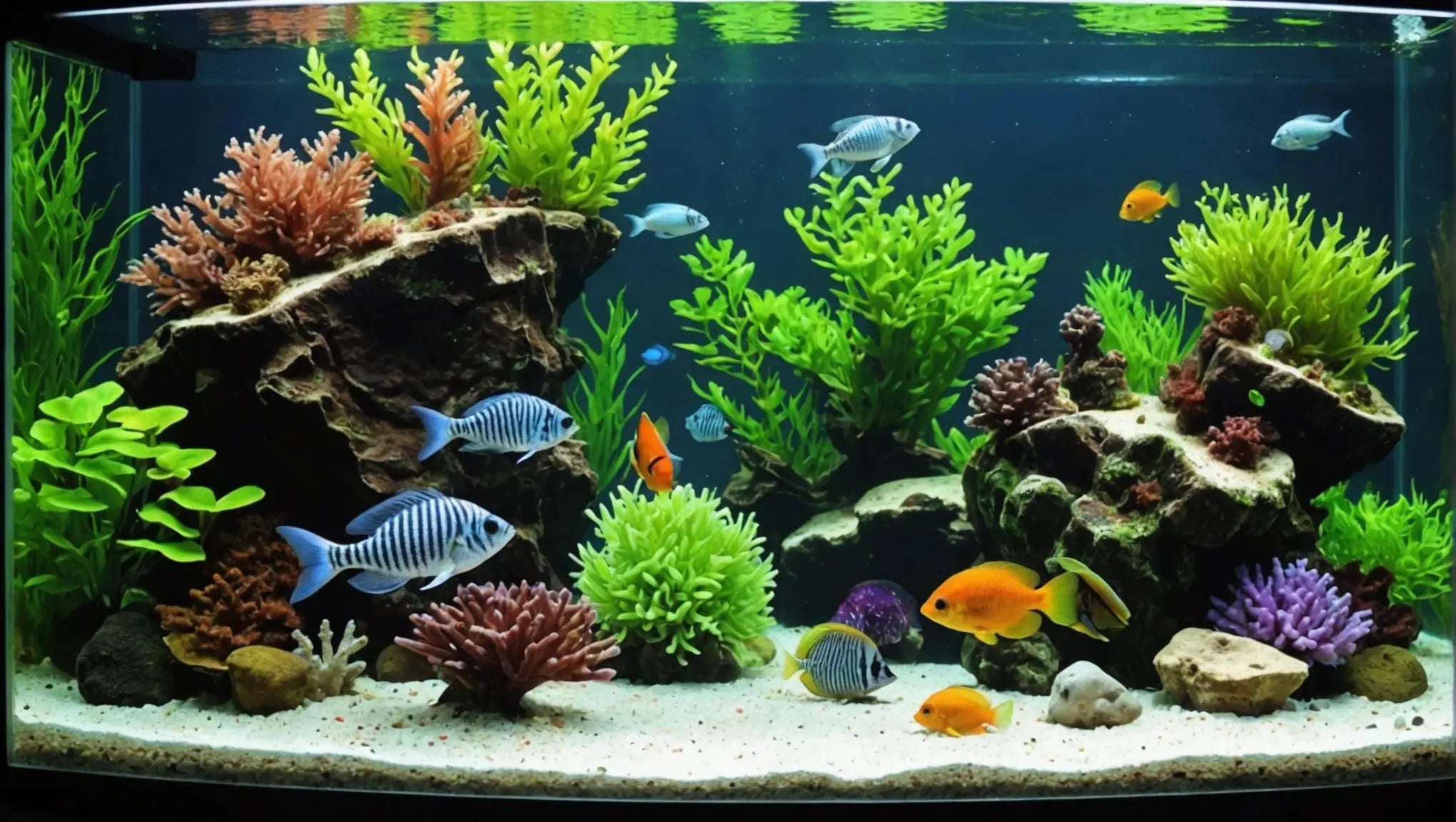 Transform Your Small Fish Tank with Beautiful Decorations