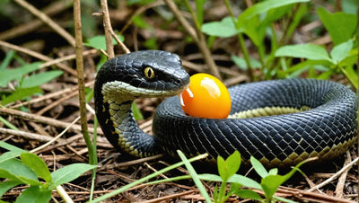 Snake Eating Egg - Fascinating Encounter in the Wild