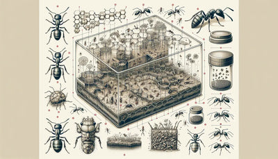 how to make an ant formicarium