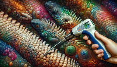 Reptile temperature gun