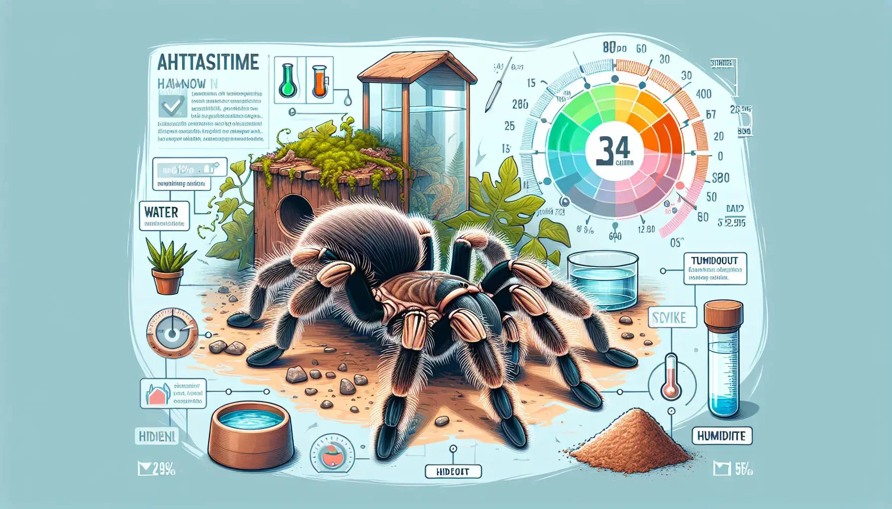 Tarantula Health 101: Essential Tips for Keeping Your Pet Happy