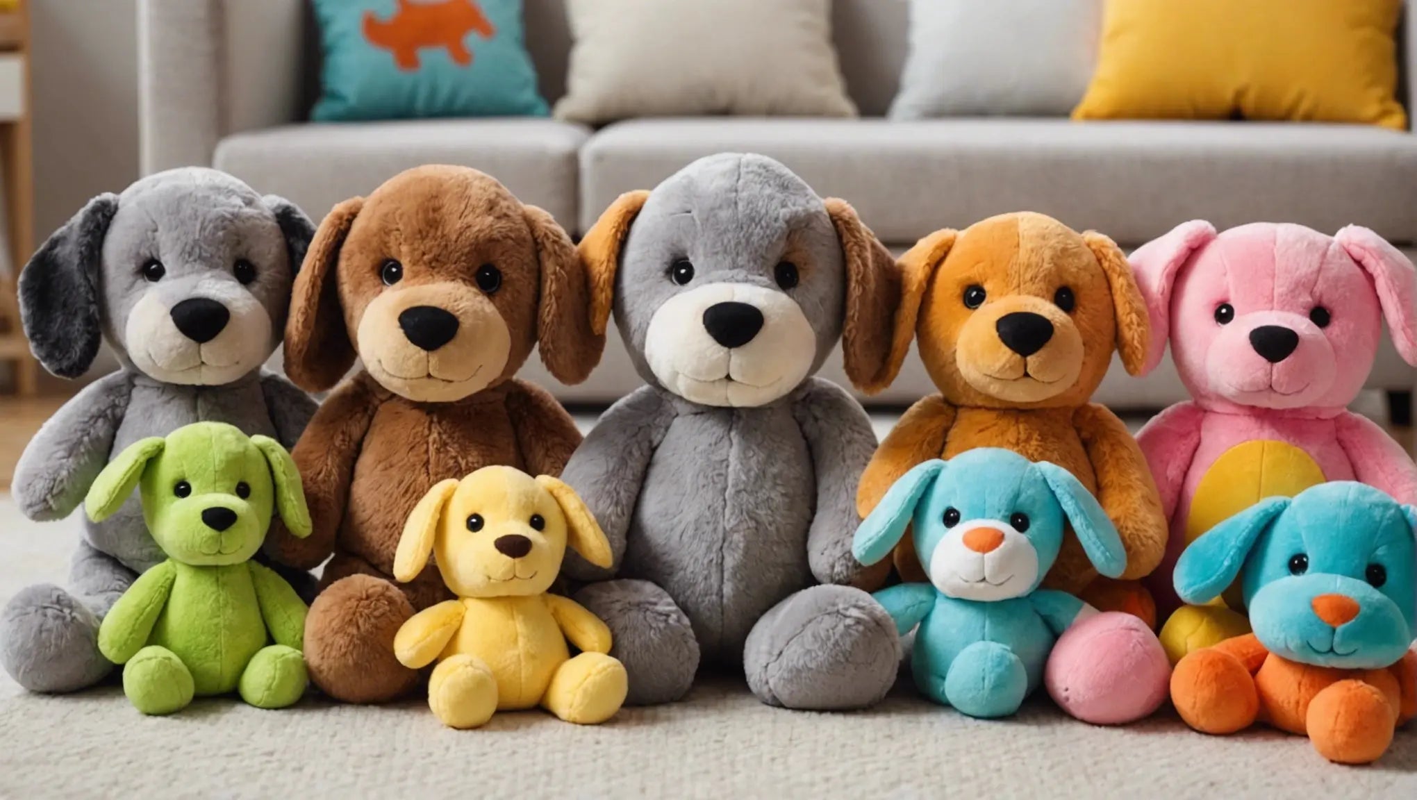 10 Plush Dog Toys for Indoor Play