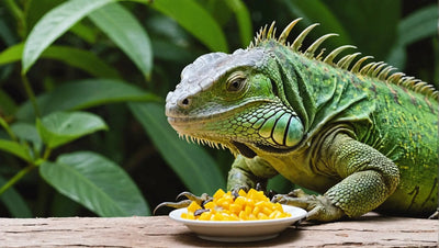 iguana favorite food