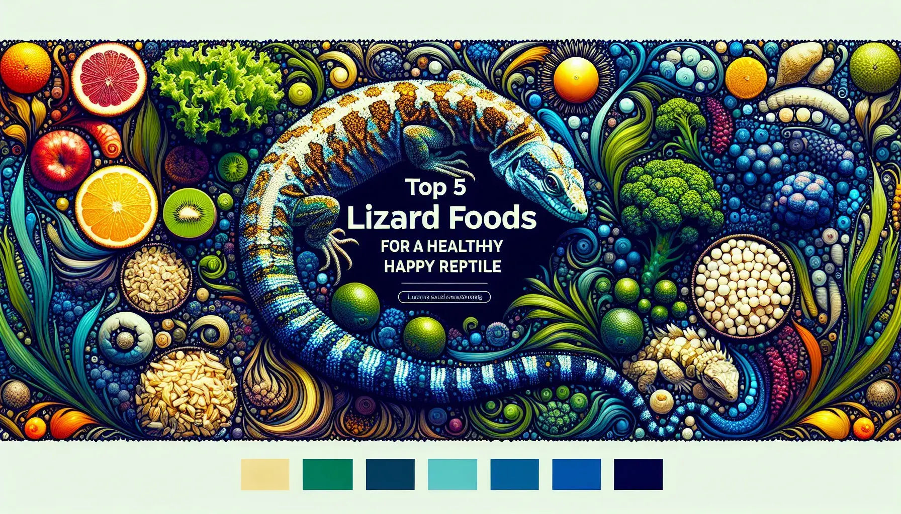 Top 5 Lizard Foods for a Healthy and Happy Reptile