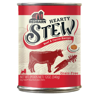 Redbarn Pet Products Hearty Stew All Life Stages Beef & Carrot Wet Dog Food 12ea/12 oz Redbarn