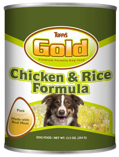 Tuffy's Gold Chicken & Rice Canned Dog Food 12ea/12.5 oz Tuffy's