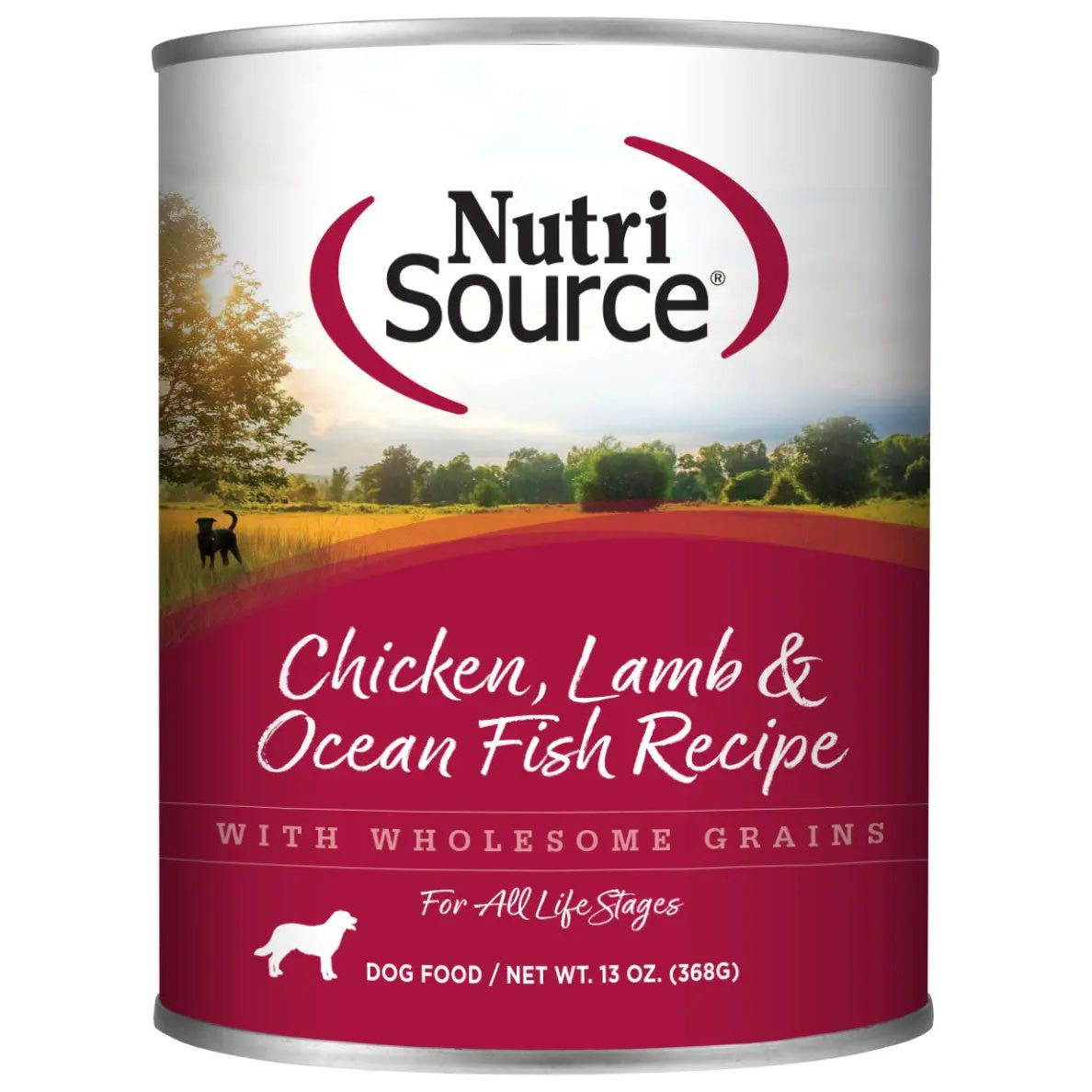 NutriSource Canned Dog Food 12ea/13 oz NutriSource