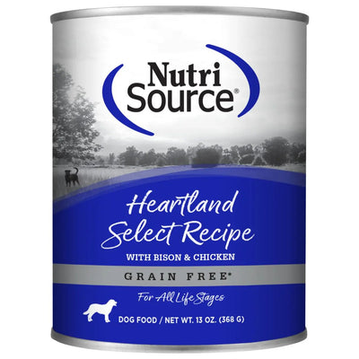 NutriSource Select Recipe Grain Free Canned Dog Food 12ea/13 oz NutriSource