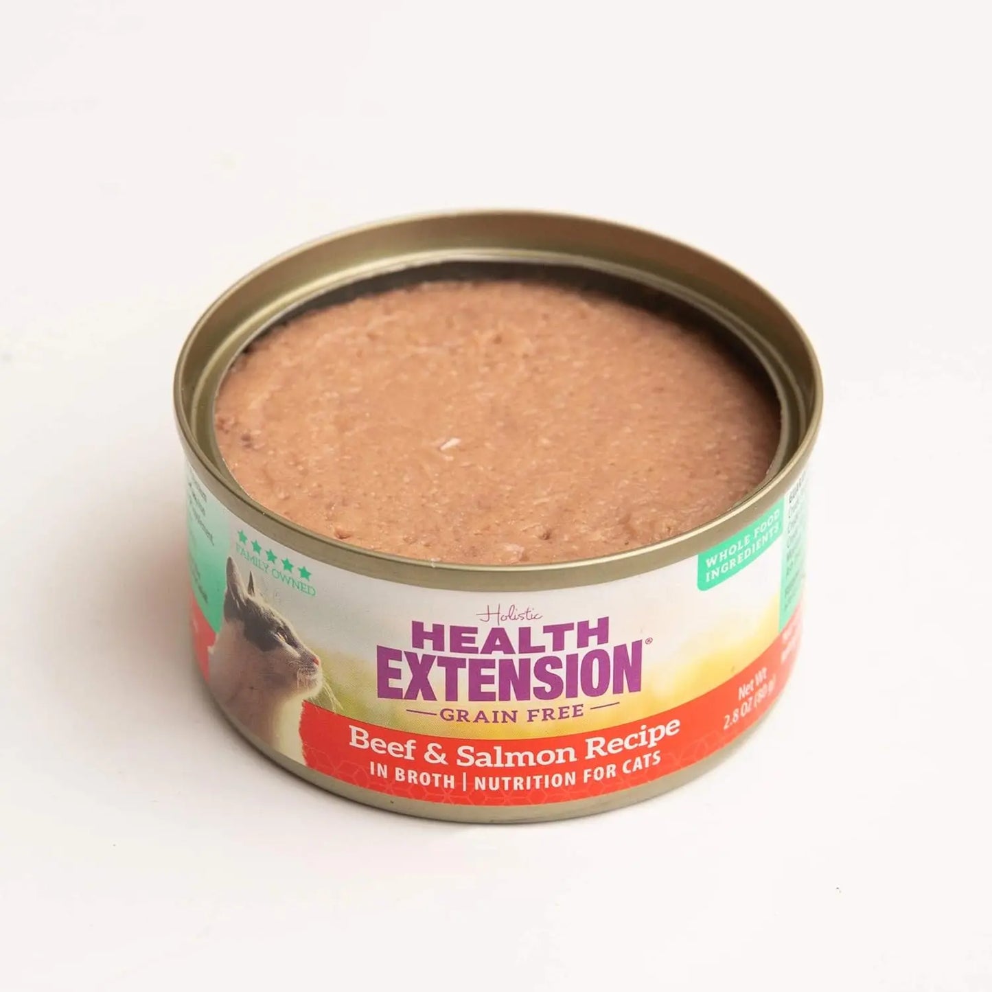 Health Extension Beef & Salmon Grain-Free Wet Cat Food 24 / 2.8 oz Health Extension