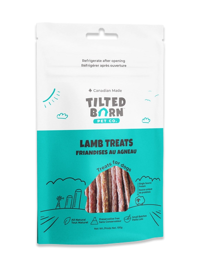 Tilted Barn Pet Canadian Lamb Recipe Dog Treats 3.53oz