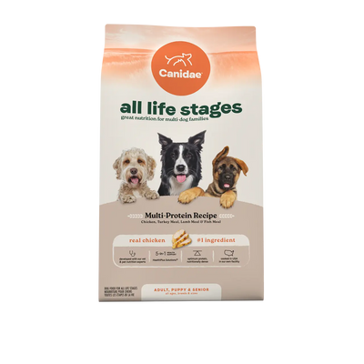 All Life Stages Dry Dog Food, Multi-Protein Recipe CANIDAE