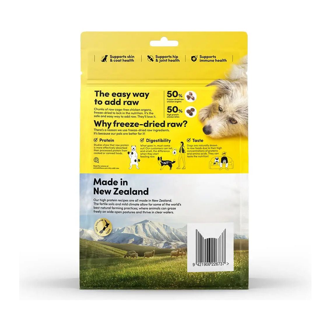 Animals Like Us Freze Dried RawMix50 Cage-Free Chicken Dog Animals Like Us