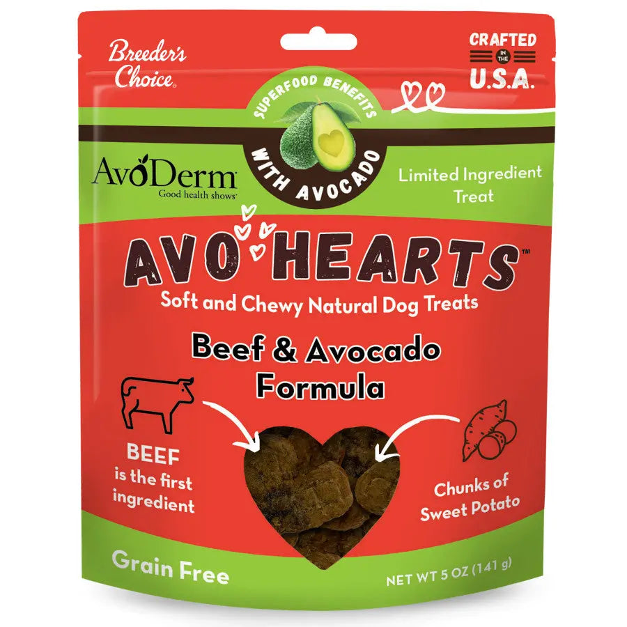 AvoDerm Natural AvoHearts Natural Dog Treats 5 oz AvoDerm CPD