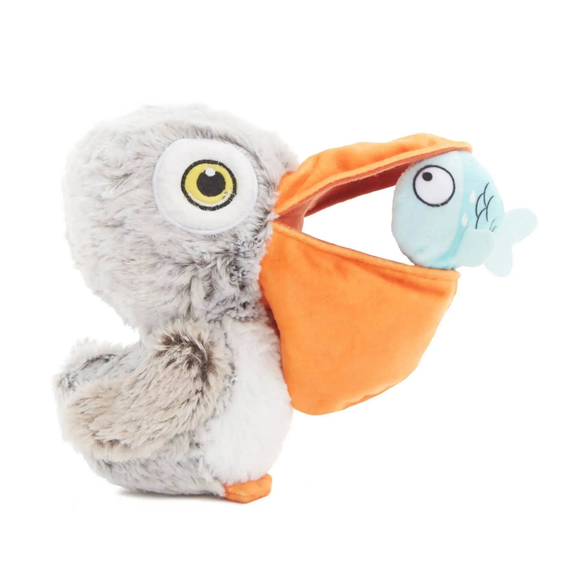 BARK Big Bill & Beak-A-Boo Fish Dog Toy BARK