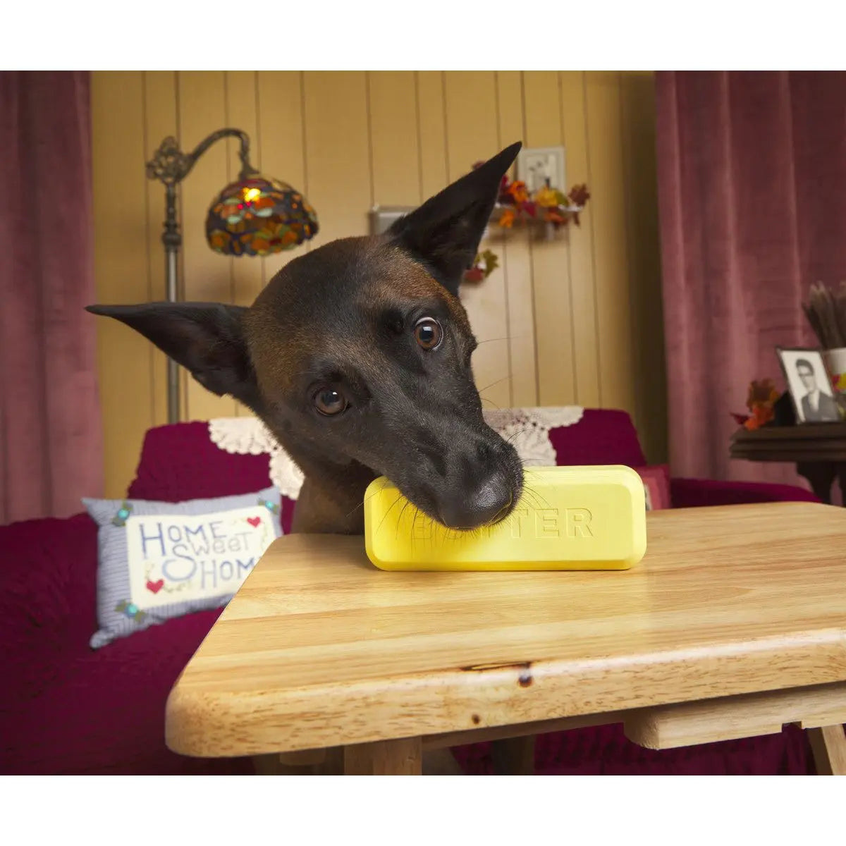 BARK Pass the Butter Super Chewer Dog Toy BARK