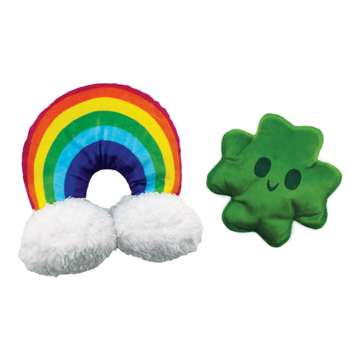 BARK Puppy Charms St. Patrick's Day Plush Dog Toy BARK