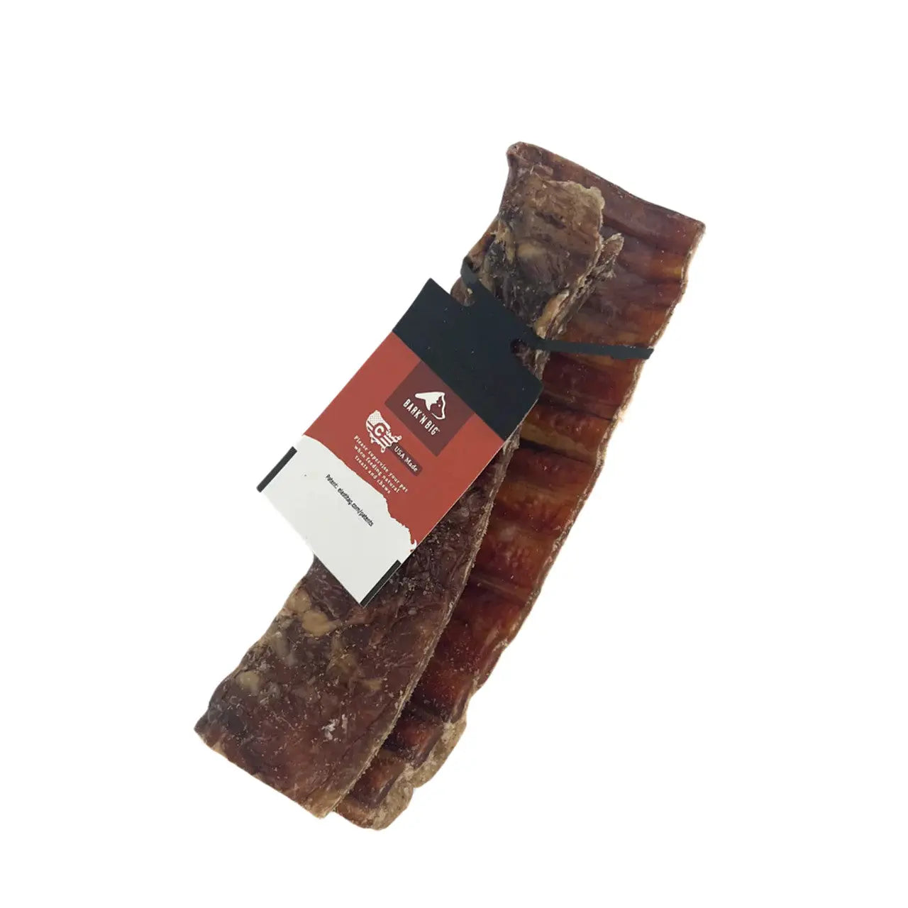 BarkNBig Bison Trachea Canoe Dog Treats BarknBig