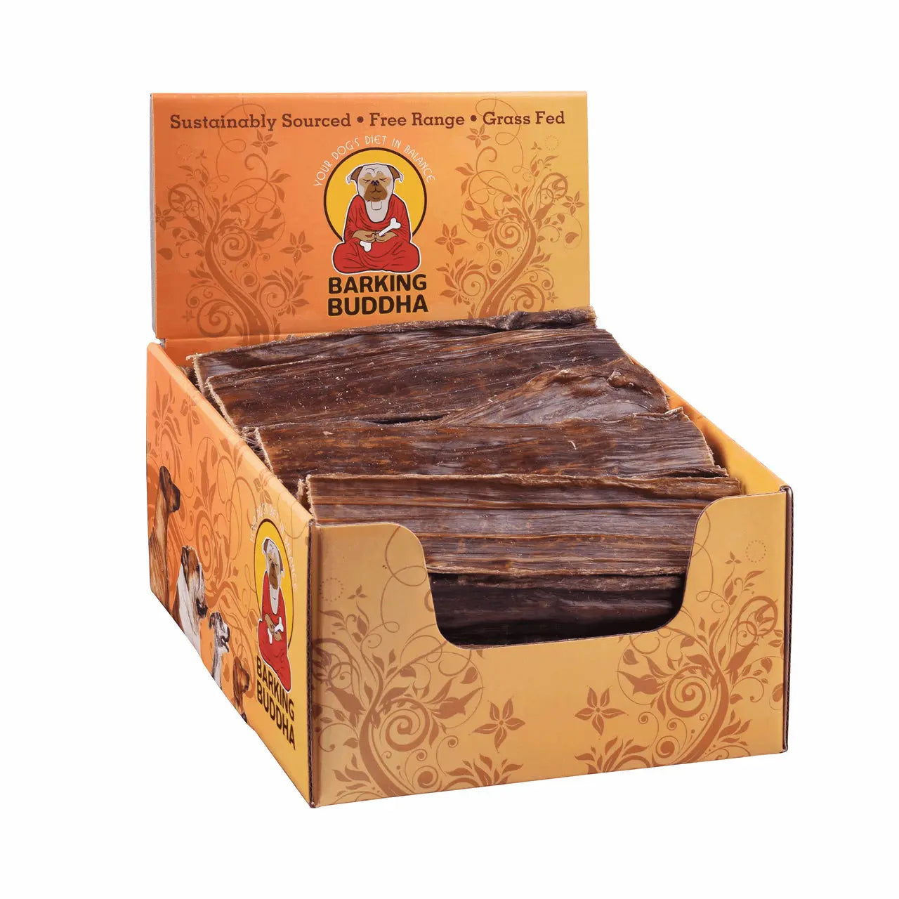 Barking Buddha Pet Beef Jerky Slices Dog Treats Barking Buddha