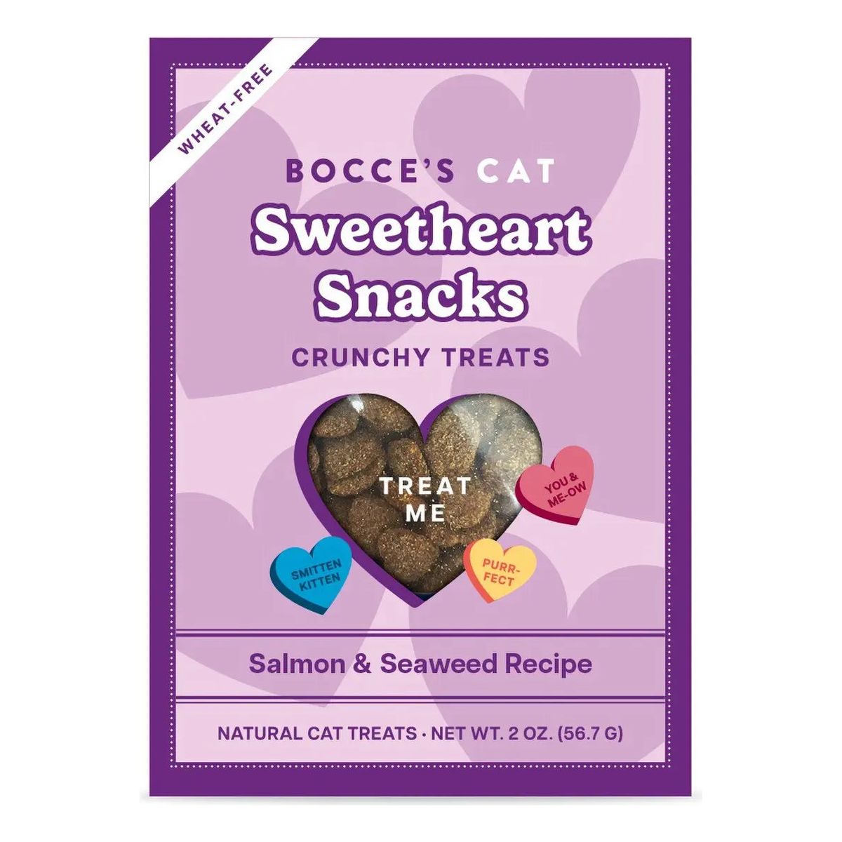 Bocce's Bakery Sweetheart Snacks Cat Treats 2oz Bocce's Bakery