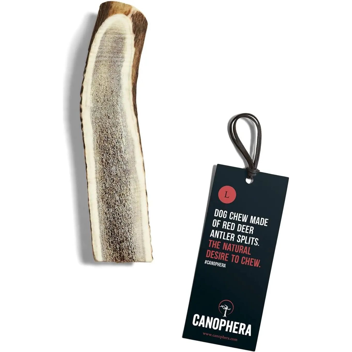 Canophera Split Red Deer Antler for Dogs CANOPHERA