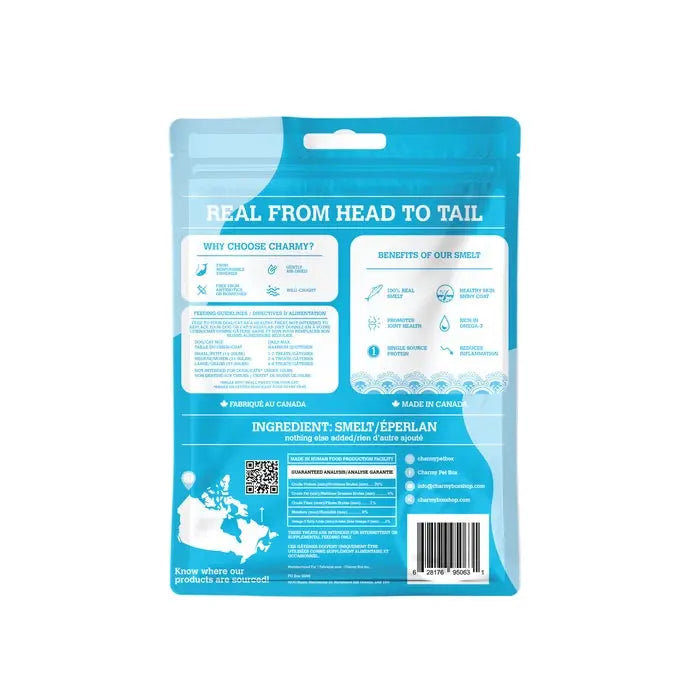 Charmy Pet Lake Smelt Dog Treats 3.8 oz Charmy Pet