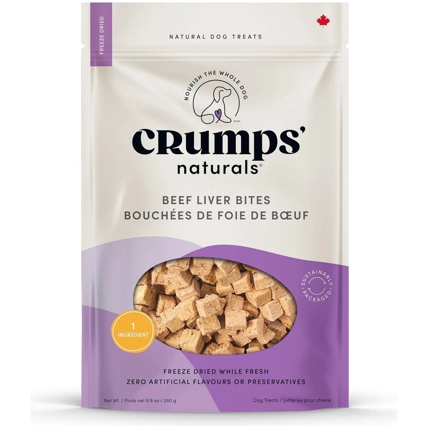 Crumps' Naturals Beef Liver Bites Dog Treats Crumps' Naturals