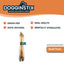 Dogginstix Odor Free Beef Feet - Beef Trotter Dog Chews Case of 20 Dogginstix